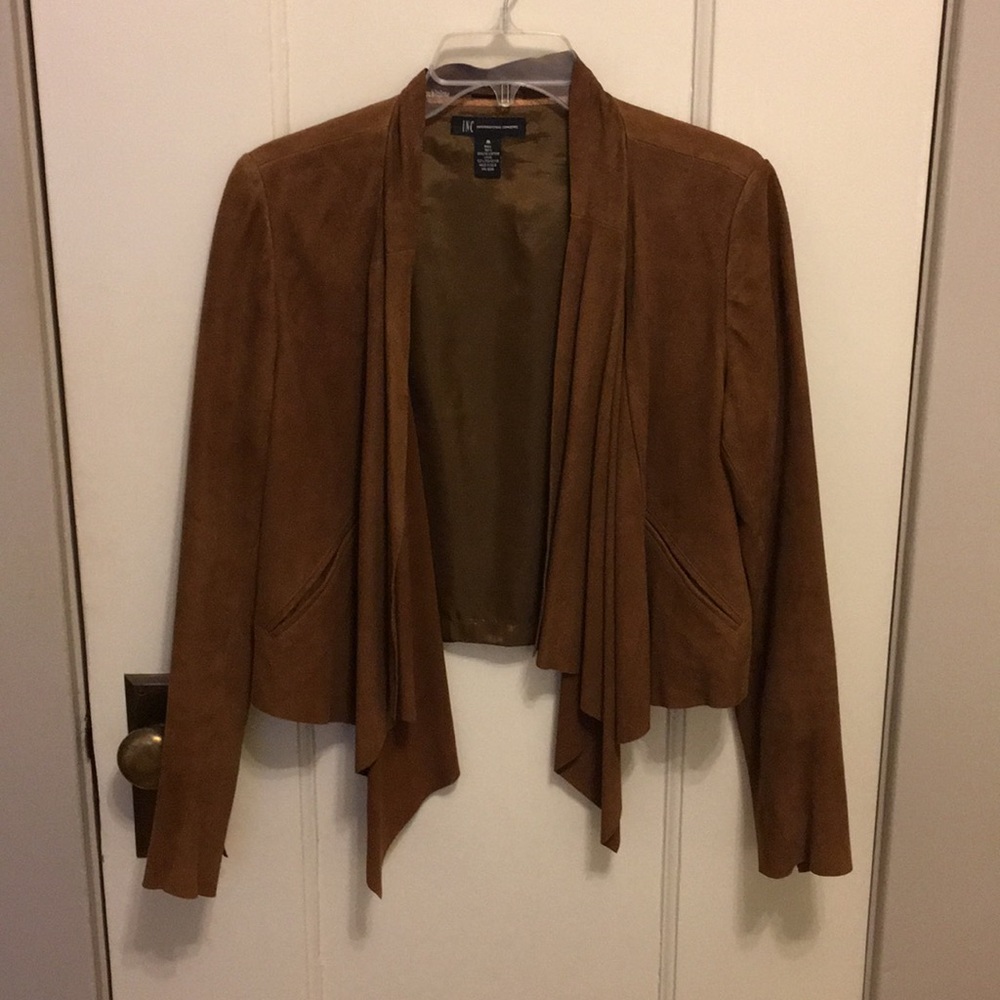 Buttery suede INC jacket 🧥